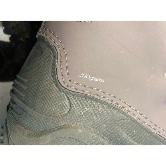 Columbia Bugaboot Gray Waterproof Insulated Lined Snow Boots Big Kids Youth 2 - Picture 11 of 14